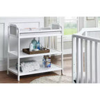 Brees Changing Table White/Graystone