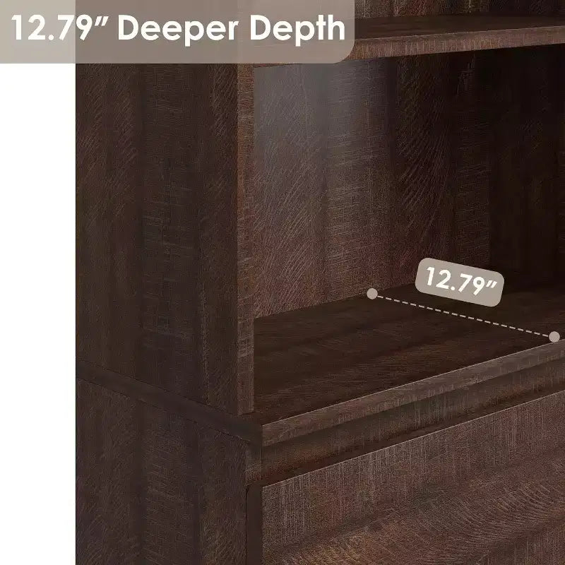 Organizzatore per giocattoli per bambini con cassetto scorrevole | Baule portagiochi moderno in legno | Bianco