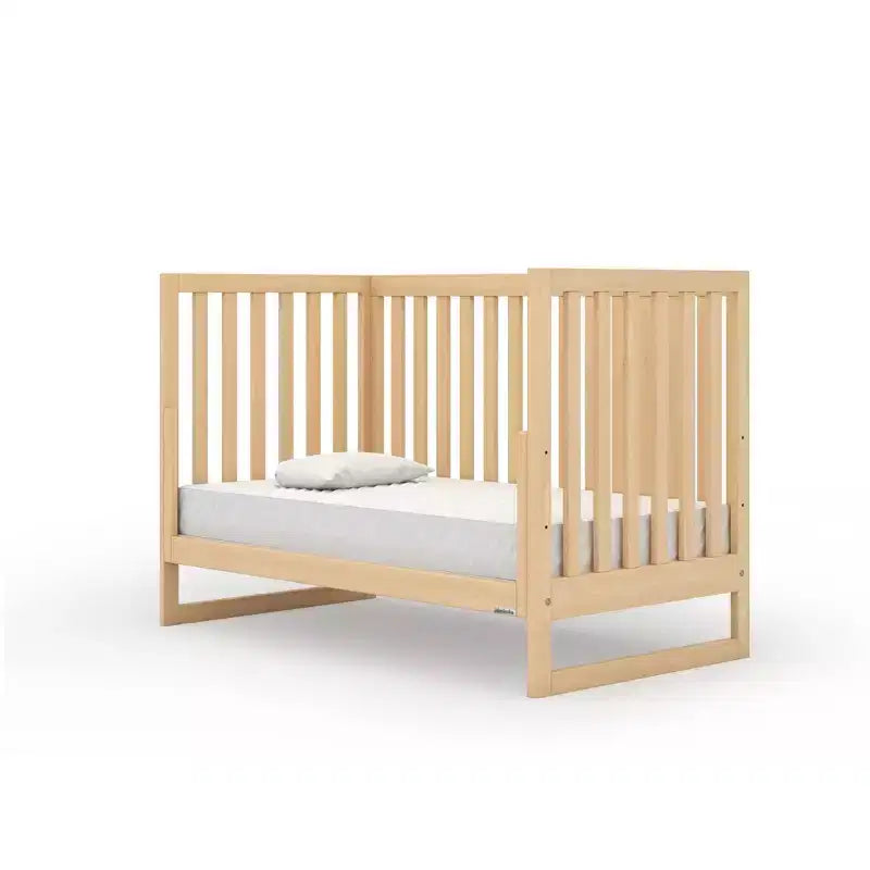 Lettino per neonati convertibile 3-in-1 | In massello di faggio europeo | Certificato GreenGuard Gold