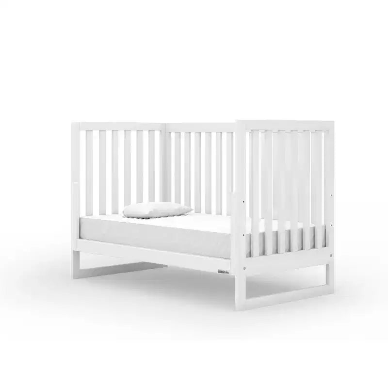 Lettino per neonati convertibile 3-in-1 | In massello di faggio europeo | Certificato GreenGuard Gold