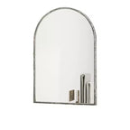 Specchio ad arco vintage 36X24IN con cornice in metallo, specchio da bagno effetto invecchiato, specchio da parete per bagno, ingresso, camera da letto