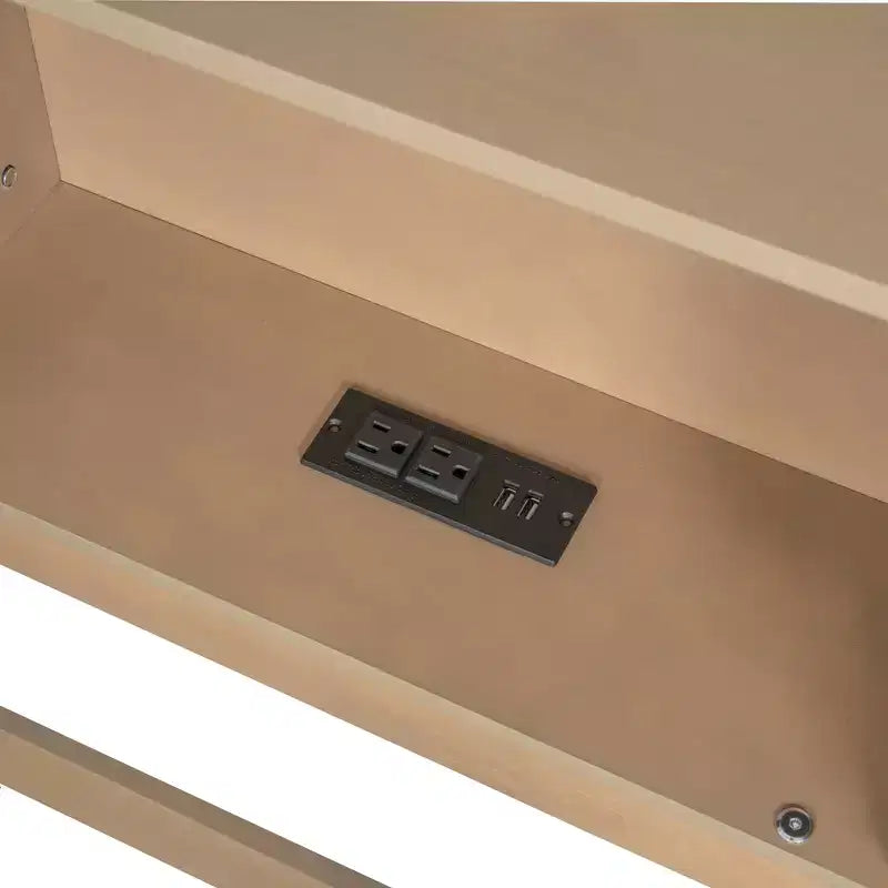 Letto a pavimento in legno Twin XL con armadietti e porte USB, letto a pavimento Montessori per bambini con recinzione
