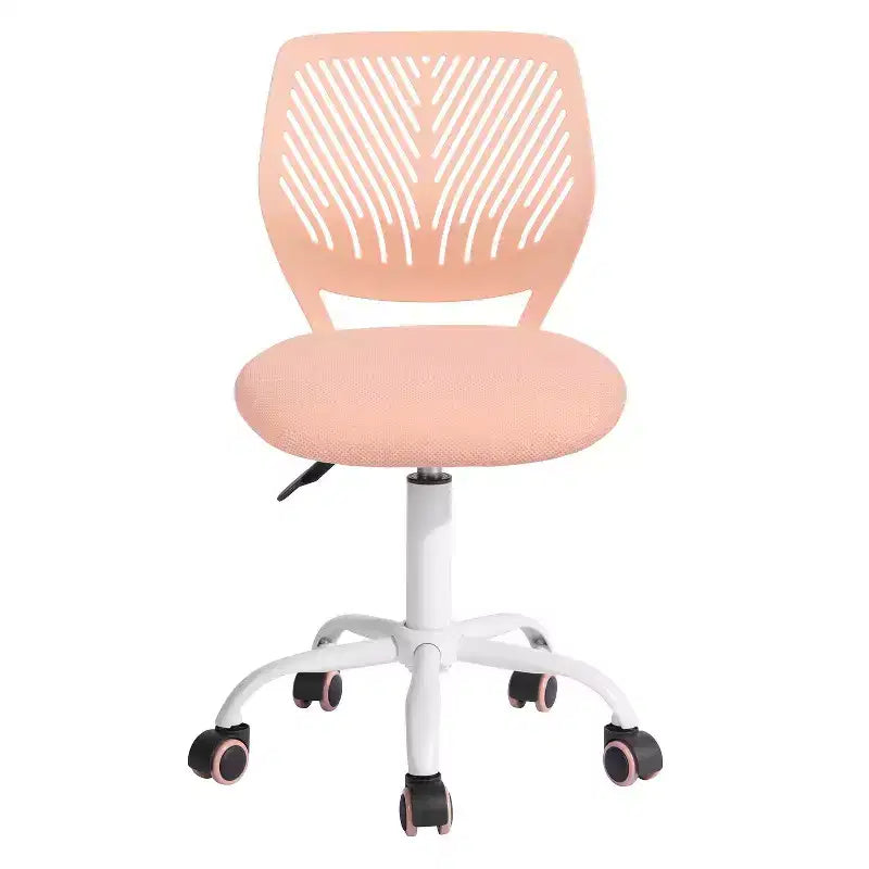 Sedia da ufficio ergonomica con schienale in PP e base in metallo | Altezza regolabile | Blu