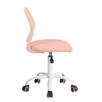 Sedia da ufficio ergonomica con schienale in PP e base in metallo | Altezza regolabile | Blu