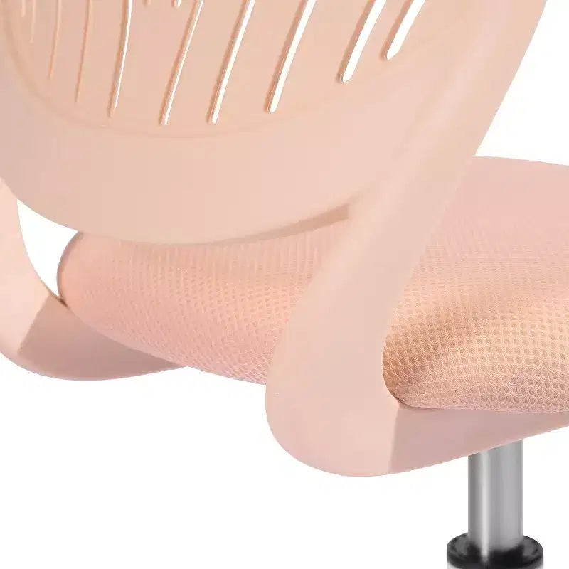 Sedia da ufficio ergonomica con schienale in PP e base in metallo | Altezza regolabile | Blu
