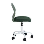 Sedia da ufficio ergonomica con schienale in PP e base in metallo | Altezza regolabile | Blu