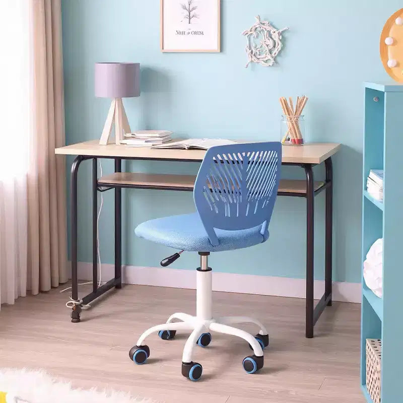 Homy Casa Ergonomic Office Chair with PP Backrest & Metal Base