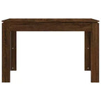 Tavolo da Pranzo Moderno Minimalista in Rovere per 4 | Legno Ingegnerizzato, Base a C