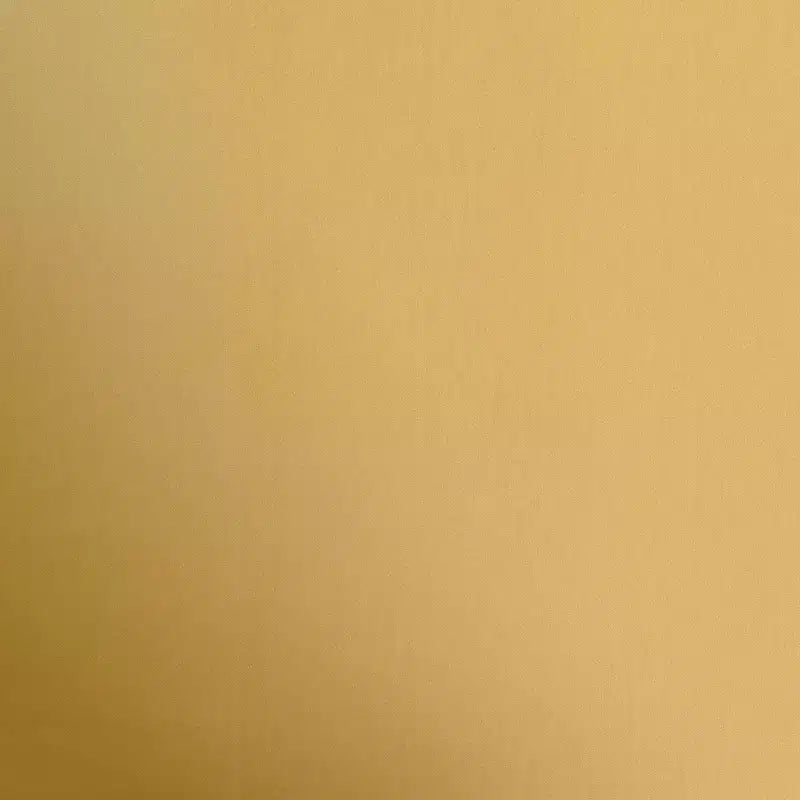 Libreria Etagere da 193 cm in acciaio color oro con 4 ripiani in vetro temperato trasparente