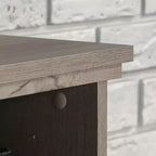 Testiera letto matrimoniale/queen-size con contenitore integrato | Finitura laminata in MDF effetto legno