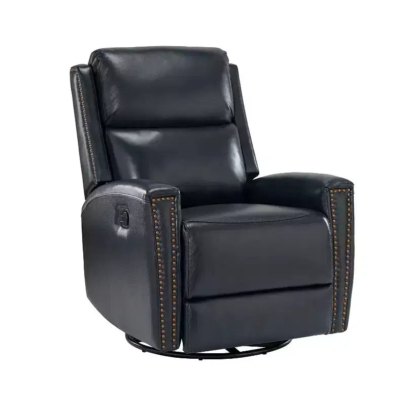 Hilario Fall 30.31 Wide Genuine Leather Swivel Rocker Recliner Deal of the day| ART OF LIVING DESIGNS