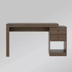 Scrivania espandibile da ufficio con cassettiera portadocumenti | MDF larghezza 119 cm