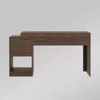 Scrivania espandibile da ufficio con cassettiera portadocumenti | MDF larghezza 119 cm