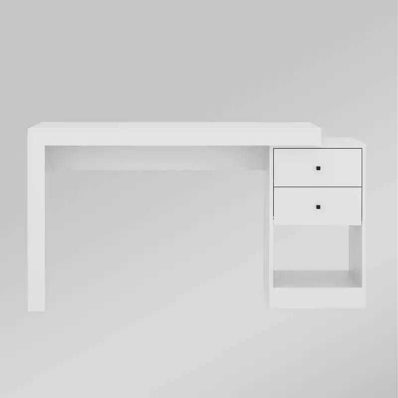 Scrivania espandibile da ufficio con cassettiera portadocumenti | MDF larghezza 119 cm