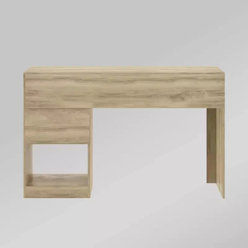Scrivania espandibile da ufficio con cassettiera portadocumenti | MDF larghezza 119 cm