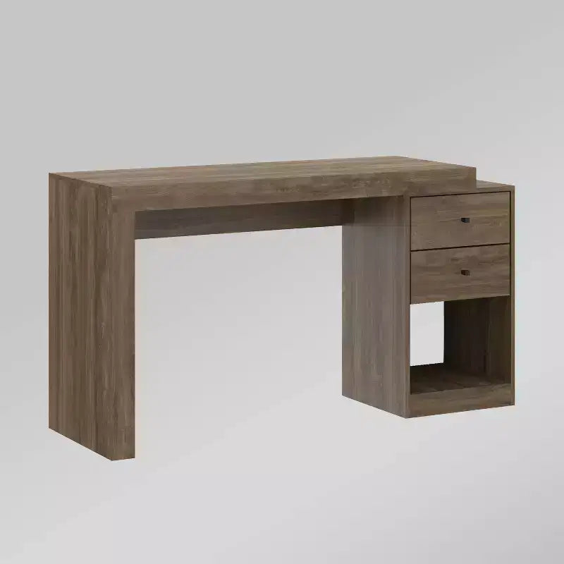 Scrivania espandibile da ufficio con cassettiera portadocumenti | MDF larghezza 119 cm