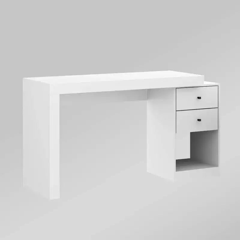 Scrivania espandibile da ufficio con cassettiera portadocumenti | MDF larghezza 119 cm